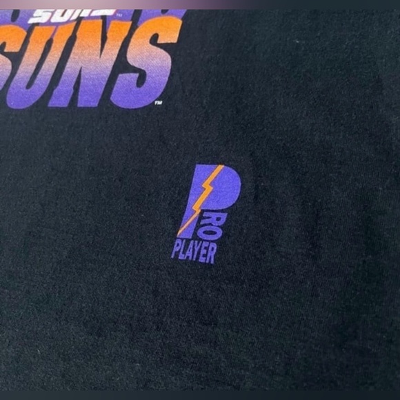 Vintage NBA Pro Player Phoenix Suns Black tee shirt - mens size XL - Picture 2 of 8